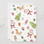 Invitation Jingle et Mingle Ugly Sweat Party (Dos)