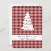 Invitation Jingle Mingle drôle Père Noël reindeer fête (Dos)