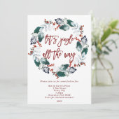 Invitation jingle & mingle fête de la couronne florale (Debout devant)