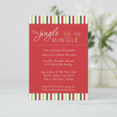 Invitation Jingle & Mingle ! Fun de Noël (Debout devant)