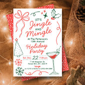 Invitation Jingle & Mingle | Holiday Cocktail Party