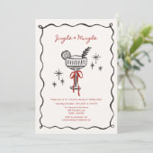 Invitation Jingle & Mingle – Une soirée cocktail de Noël (Debout devant)