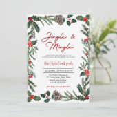 Invitation Jingle & Mingle Vacances Noël (Debout devant)