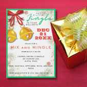 Invitation Jingle Mix et Mingle Noël