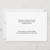 Invitation Jingle Tout Le Chemin (Dos)