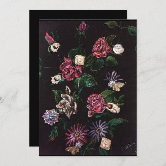 Invitation Joailleries (Devant / Derrière)