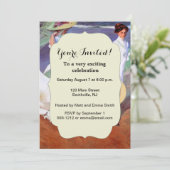 Invitation Joaquin Sorolla Femmes Promenade Plage (Debout devant)