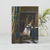 Invitation Johannes Vermeer - Allégorie de la foi (Debout devant)