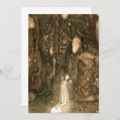 Invitation John Bauer - Regardez-Les Troll Mère Dit Regardez (Devant / Derrière)