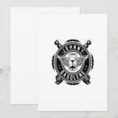 Invitation Johnny carburant (Devant / Derrière)