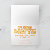Invitation Johnny Nutshell | Birthday Party (Intérieur)