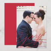 INVITATION JOIE (Devant / Derrière)