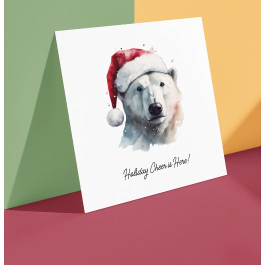 Invitation Joie de Jingle Bear, sur mesure
