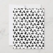 Invitation Joignez-nous gris blanc bleu de l'invitation | de (Dos)