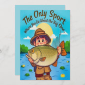 Invitation Join the Fishing Fun (Devant / Derrière)