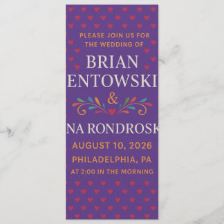 Invitation Join Us for a Day of Love and Celebration 