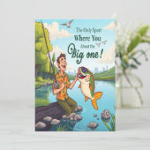 Invitation Join Us for Our Big Day (Debout devant)