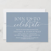 Invitation Join Us To Celebrate, Wedding Rehearsal Dinner (Devant)