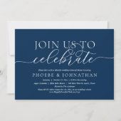 Invitation Join Us To Celebrate, Wedding Rehearsal Dinner (Devant)