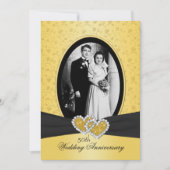 Invitation Joined Hearts II pour le 50e anniversai (Devant)