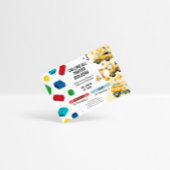 Invitation Joint Construction & Building Blocks Birthday