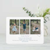 Invitation Joint Dual Sibling Any Age Double Birthday Party (Debout devant)