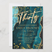 Invitation Joli 30e Anniversaire (Devant)