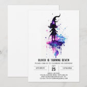 Invitation Joli anniversaire magique imprimable (Devant / Derrière)