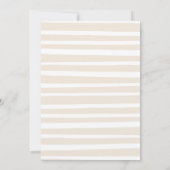 Invitation Joli Baby shower arc-en-ciel moderne (Dos)