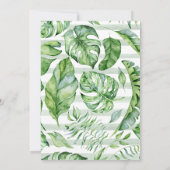 Invitation Joli Baby shower couché adorable (Dos)