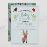 Joli Baby shower de Noël Rudolph Reindeer