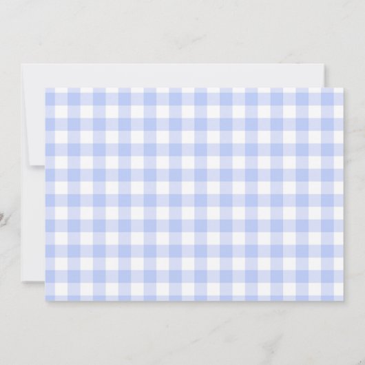 Invitation Joli Balloon bébé garçon douche (Dos)