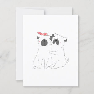Invitation Joli Bouledogue   Cadeau assorti pour amateur de c