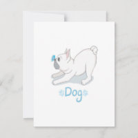 Joli Bouledogue Français Avec Papillon