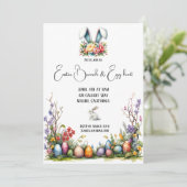 Invitation Joli Brunch de Pâques (Debout devant)