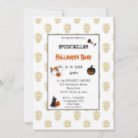 Joli citrouille Boo Halloween bash rose