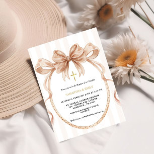 Invitation Joli Coquette Genre Neutre Baptême