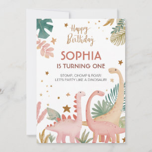Invitation Joli Dino Rose