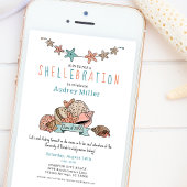 Invitation Joli Diplômé de plage Partir à la fête d'adieu