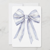 Invitation Joli Mariage blanc pourpre (Dos)