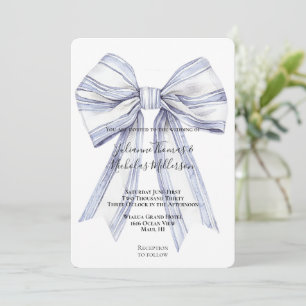 Invitation Joli Mariage blanc pourpre