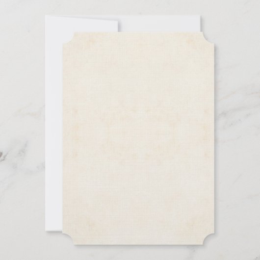 Invitation Joli Mariage de frontière rose et bleu (Dos)