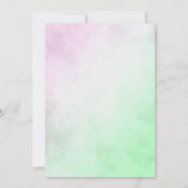 Invitation Joli Mariage Pastel (Dos)