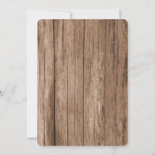 Invitation Joli Motif de tournesol Jaune et Mariage vert (Dos)