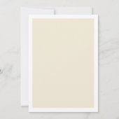 Invitation Joli ours d'hiver. Onederland animal de premier an (Dos)