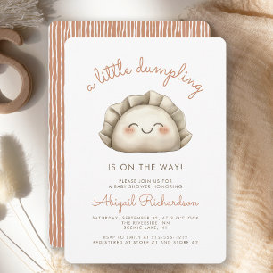 Invitation Joli petit Baby shower de dumping