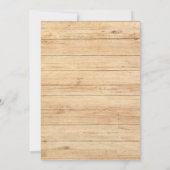 Invitation Joli petit Baby shower de Turquie (Dos)