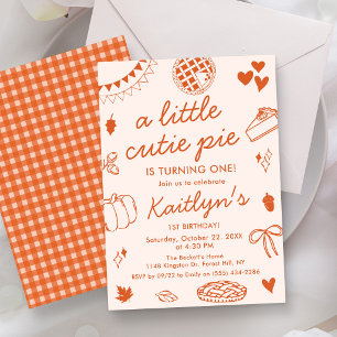 Invitation Joli Petit Chéri Fête son Premier Anniversaire ! A