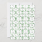 Invitation Joli Petit Lapin Est Sur Le Chemin Baby shower (Dos)