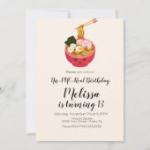 Invitation Joli Pho Oriental Restaurant d'anniversaire (Devant)